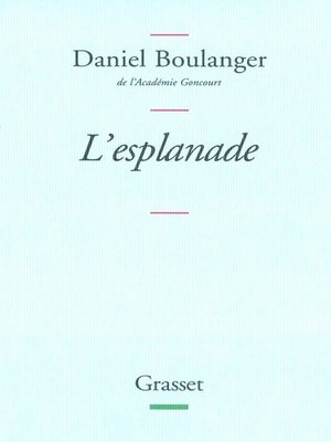 cover image of L'esplanade